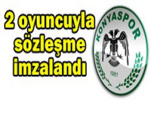 T.Konyaspor 2 futbolcuya imzalattı