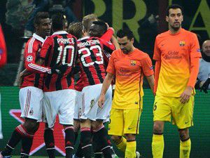 Barcelonaya Milan şoku: 2-0