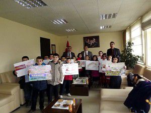 Öğrencilerden Ekmek İsrafı kampanyasına destek