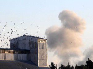 ÖSO Hizbullah bölgesini bombalıyor