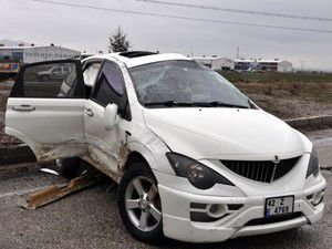 Konyada trafik kazası: 3 yaralı