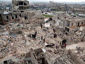 Savaş uçağı hastaneyi bombaladı