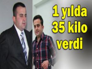 116 kilodan 81 kiloya düştü