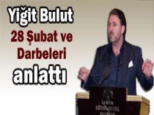 Yiğit Bulut Konyada konuştu