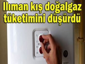 Doğalgaz tüketimi azaldı