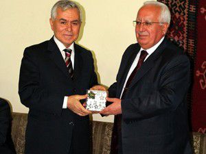 Yurtkur Konya Bölge Müdürüne veda yemeği