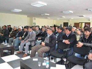 Ereğlide çiftçilere bilgilendirme toplantısı