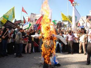 İsrail’e dünya ile eş zamanlı protesto