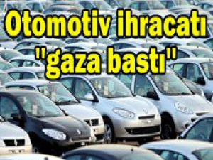Otomotiv ihracatında büyük artış
