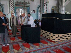 Beyşehirde maketli Hac provası