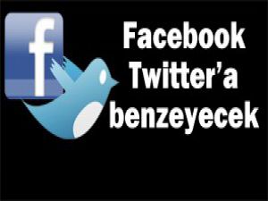 Facebook Twitter gibi olacak
