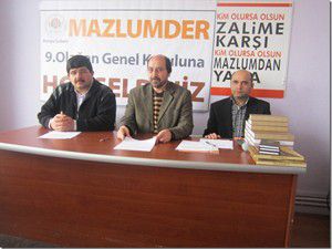 MAZLUMDER Konya Şubesi genel kurulu gerçekleşti