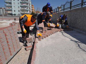 Anaokullarının çevre düzenlemesi yapılıyor