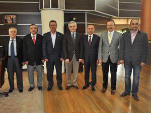 Dolmacı, Başkan Mehmet Hançerliyi ziyaret etti