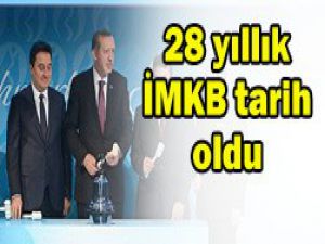 Açılış gongunu Başbakan Erdoğan çaldı
