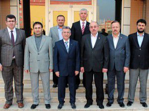 TÜMSİAD Yönetimi MÜSİADı ziyaret etti