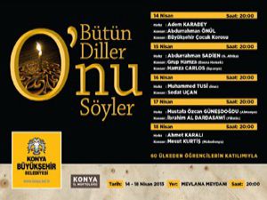 Bütün Diller Onu Söyler programları başlıyor