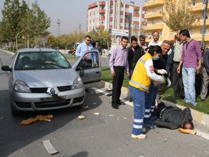 Trafik kazası: 1 yaralı