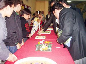 Hücre modeli pasta yarışması