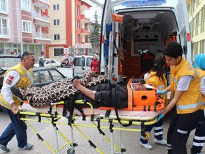 Beyşehirde trafik kazası: 1 yaralı