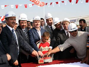 İstiklal Pazar Market in temeli törenle atıldı