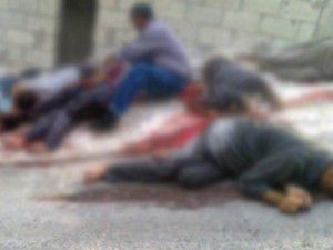 Suriyede bir köyde 40 kişi infaz edildi iddiası