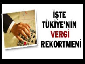 Vergi rokertmeni değişmedi