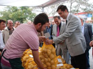 Organik patatesler tüketici ile buluşuyor