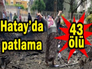 Hatayda art arda patlamalar