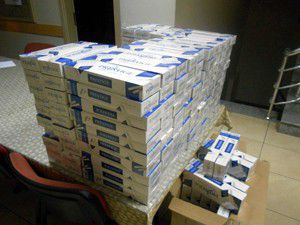 Konyada 2 bin paket kaçak sigara ele geçirildi.