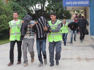 Hırsızlık şüphelilerinden 7si tutuklandı