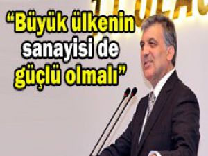 "Teknoloji üreten ülke olacağız"