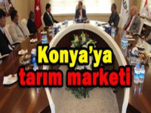 Pankobirlikten Konyaya tarım marketi