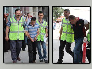 Polisi soydular, 2 saatte yakalandılar