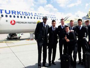 THYnin Borussia Dortmund uçağı İngilterede