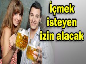 İzin olursa içilebilir