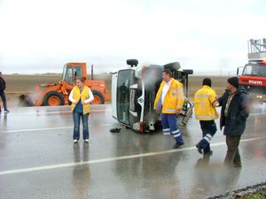 Trafik kazası:1 yaralı