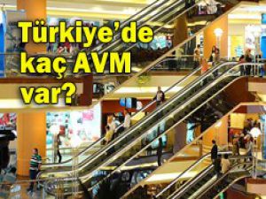 Türkiyede 48 ildeki AVMler