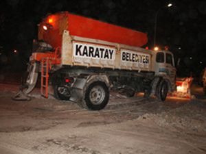 Karatay Belediyesi kışa hazır