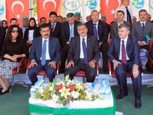 Konyada temel atma ve açılış töreni