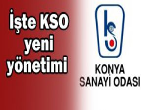 Konya Sanayi Odası yönetim kurulu