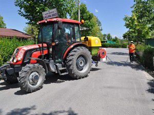 Haşerelere karşı ilaçlama yapıldı