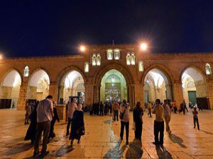 Mescid-i Aksada Miraç coşkusu
