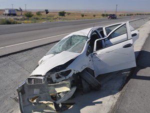 Cihanbeylide trafik kazası: 2 yaralı