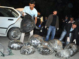 51,5 kilogram Hint keneviri ele geçirildi