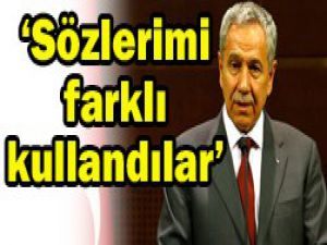 Arınçtan BBCye kınama