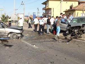 Konyada trafik kazası; 5 yaralı