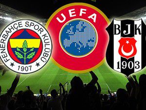 Fenerbahçe ve Beşiktaşa Avrupadan men cezası