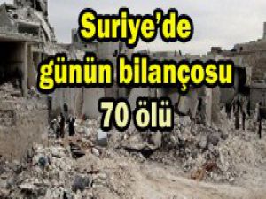 Suriyede ölümler devam ediyor