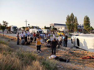 Ankarada trafik kazası: 17 yaralı